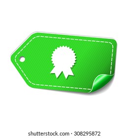 Medal Green Vector Icon Design