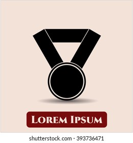 Icono de alta calidad de medalla