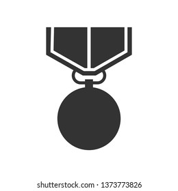 Medal Honor Icon. Award Illustration As A Simple Vector Sign & Trendy Symbol for Design, Websites, Presentation or Application.