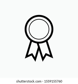 Medal Honor Icon. Award Illustration As A Simple Vector Sign & Trendy Symbol for Design, Websites, Presentation or Application.