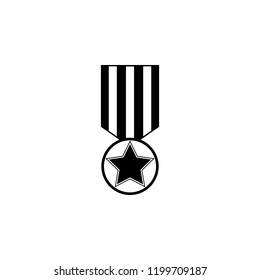 Medal of Honor icon. Element of war and piece. Premium quality graphic design icon. Signs and symbols collection icon for websites, web design, mobile app on white background