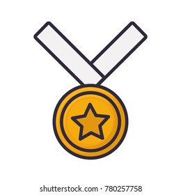 medal of honor  vector illustration