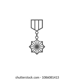 Medal of honor vector on white background