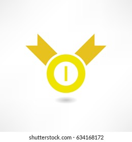 Medal icon.