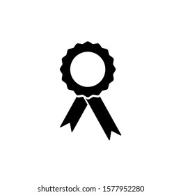 Medal icon award on EPS 10. Symbol icon vector race champion
