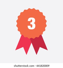 Medal icon, Award Icon Vector