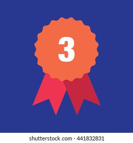 Medal icon, Award Icon Vector