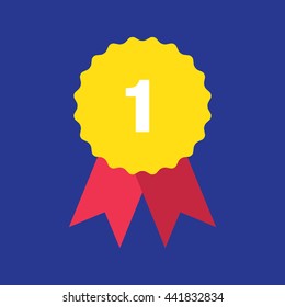 Medal icon, Award Icon Vector