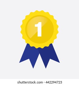 Medal Icon, Award Vector