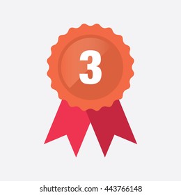 Medal Icon, Award Vector