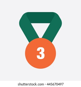 Medal Icon, Award Vector
