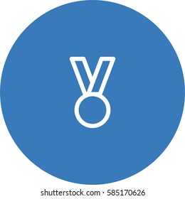 Medal icon. Award vector.
