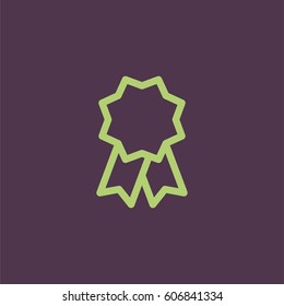 Medal icon. Award vector