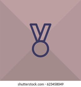 Medal icon. Award vector