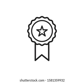 Medal icon ,award icon vector logo illustration