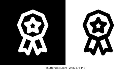 Medal icon. Business icon. Target. Work team. Chart. Black icon. Silhouette.
