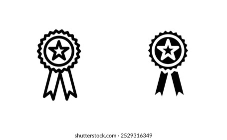 Medal icon concept. Stock vector