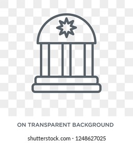 Medal icon. Medal design concept from Army collection. Simple element vector illustration on transparent background.