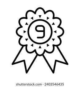medal icon design for personal commercial use