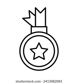 Medal Icon Design For Personal And Commercial Use.