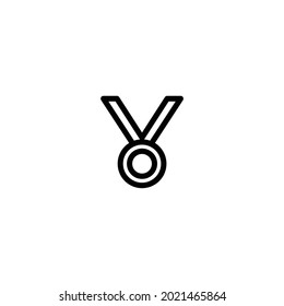 Medal Icon design, Vector illustration, EPS10.
