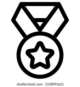 medal icon design, vector illustration, best used for presentations