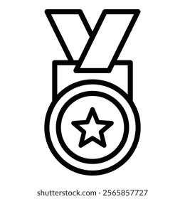 Medal Icon Element For Design
