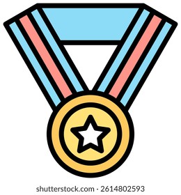 Medal Icon Element For Design