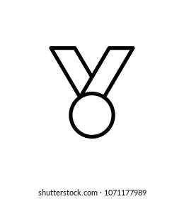 medal icon. Element of minimalistic icons for mobile concept and web apps. Thin line icon for website design and development, app development