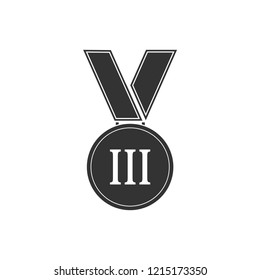 Medal. Icon Flat