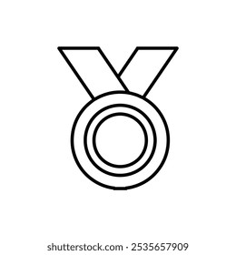 medal icon Flat logo isolated symbol