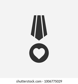 Medal icon illustration isolated vector sign symbol