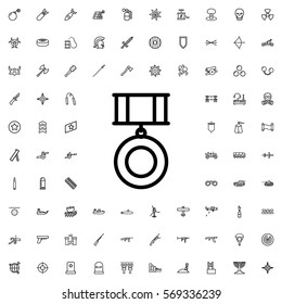 medal icon illustration isolated vector sign symbol