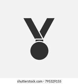Medal icon illustration isolated vector sign symbol
