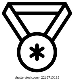 medal icon or logo isolated sign symbol vector illustration - high quality black style vector icons
