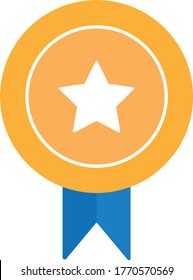 medal icon on white background - medal icon trendy and modern medal symbol for logo, web, app, UI. Ranking, popularity, customer satisfaction, competition concept
