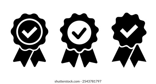 Conjunto de iconos de medalla. Conjunto de iconos de medalla.