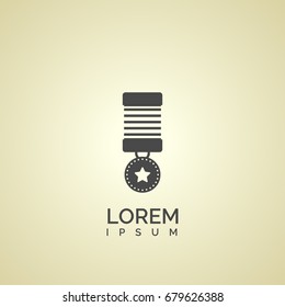 medal icon.war sign