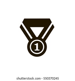 Medal Icon. Sign Design