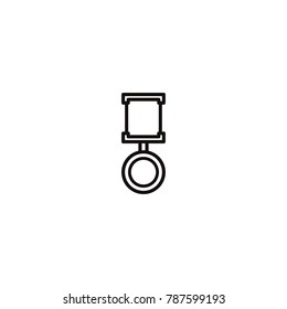 medal icon. sign design