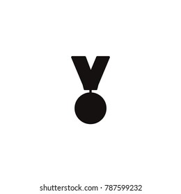 medal icon. sign design