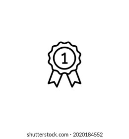 Medal icon, Medal sign vector for web site Computer and mobile app