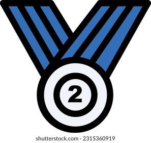 Medal Icon signifies recognition, achievement, and honor, symbolizing excellence and accomplishment in various fields