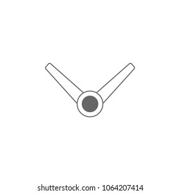 Medal Icon. Simple element illustration. award symbol design template. Can be used for web and mobile on the white background
