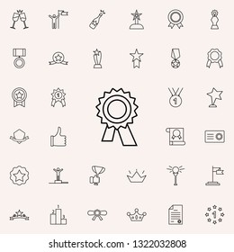 medal icon. Succes and awards icons universal set for web and mobile