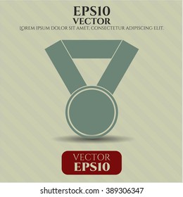 Icono o símbolo de la medalla