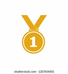 Medal Icon symbol vector