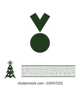 Medal Icon in trendy