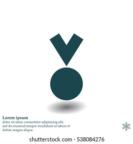 Medal Icon in trendy