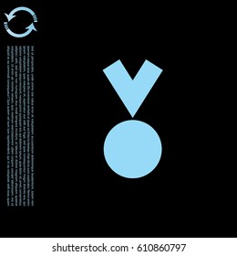 Medal Icon in trendy